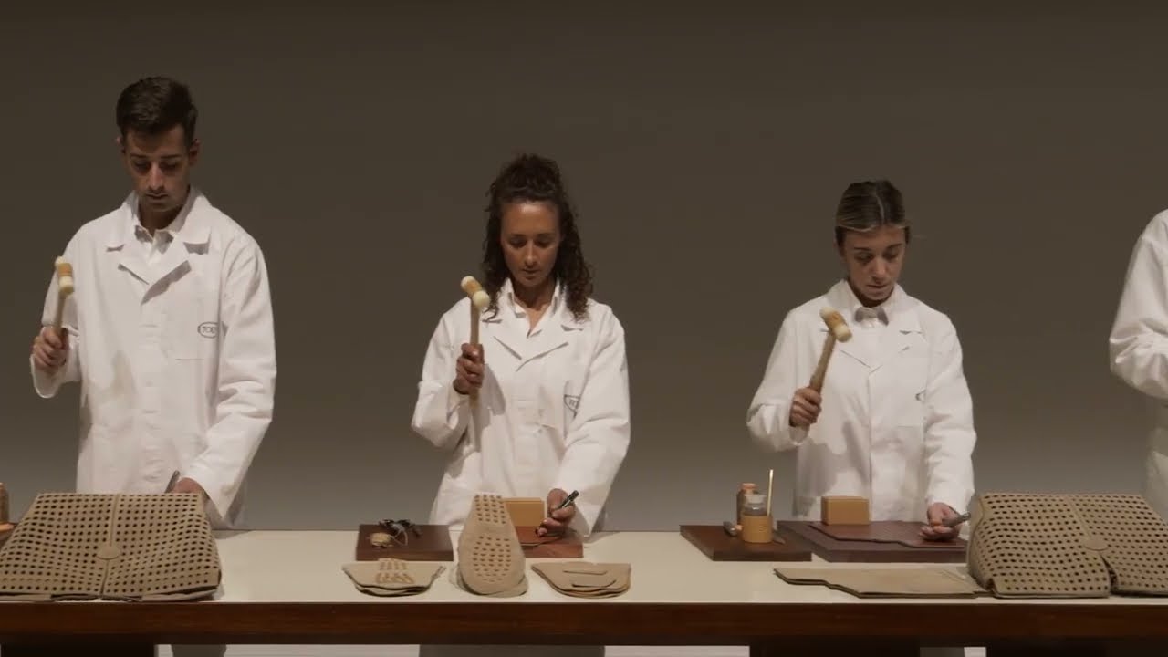 Tod's Spring 2026 Gommino Artisans at work - Milan Fashion Week #fashion #milanfashionweek #tods