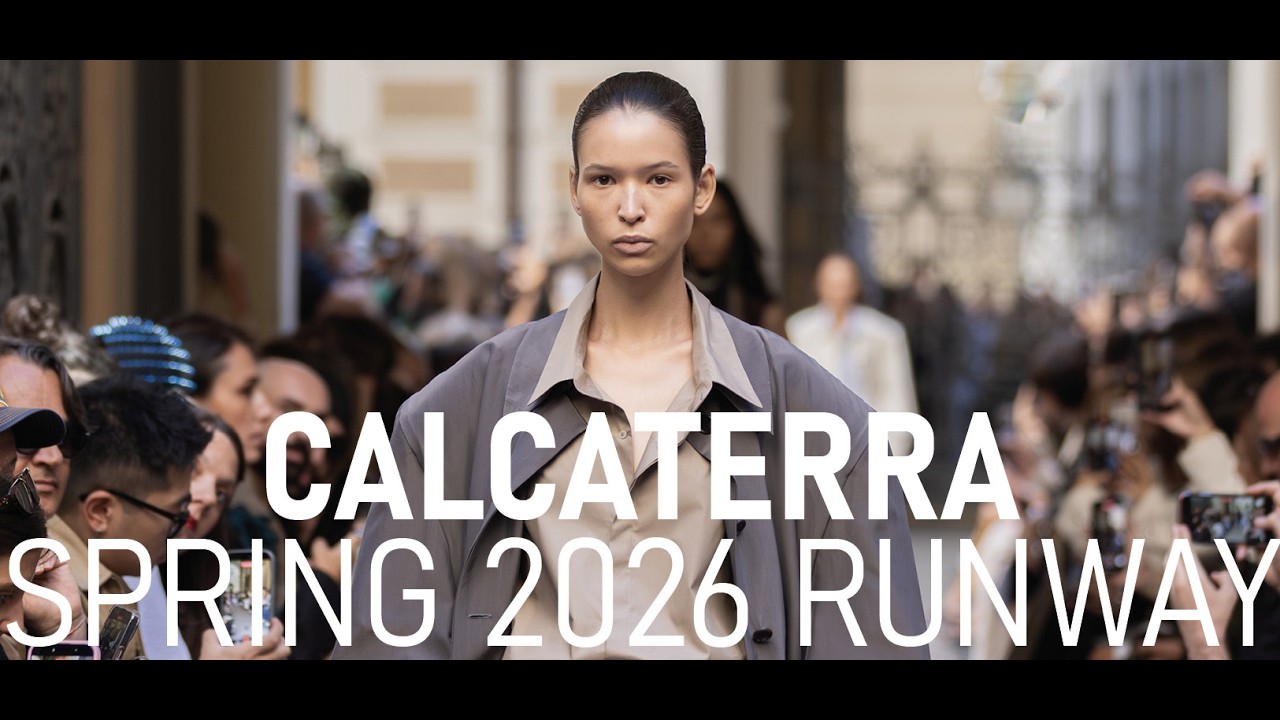 Calcaterra Spring 2026 Runway at Milan Fashion Week #fashionshow #runway #runwaylooks #fashionevent