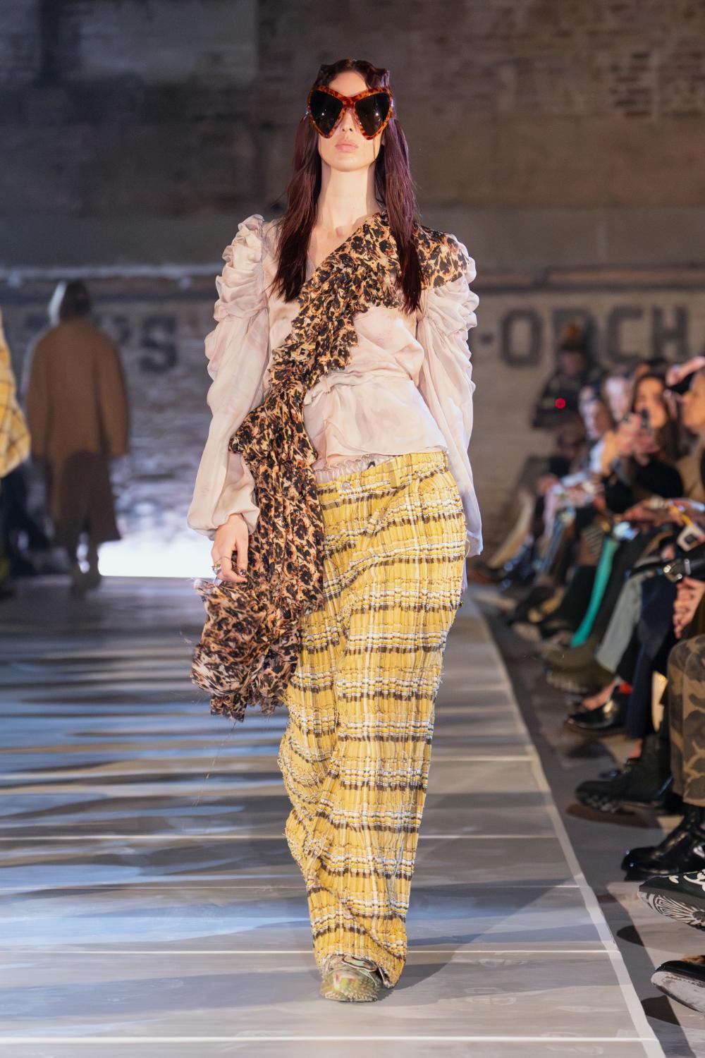 Collina Strada Fall 2025 [New York] Creative Direction: Hillary Taymour; Photo: Alessandro Viero on behalf of GoRunway; Courtesy of Collina Strada