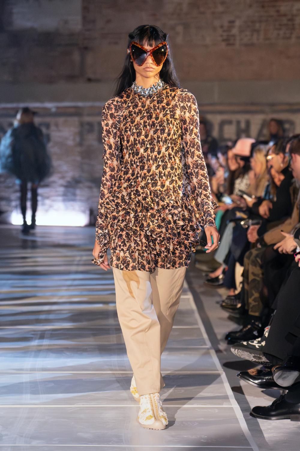 Collina Strada Fall 2025 [New York] Creative Direction: Hillary Taymour; Photo: Alessandro Viero on behalf of GoRunway; Courtesy of Collina Strada