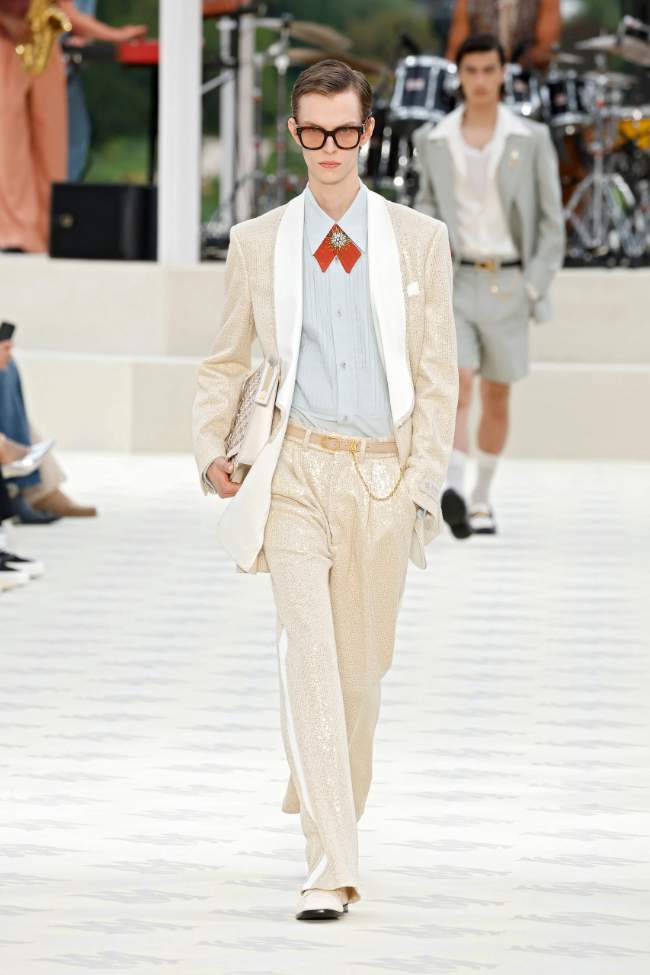 Amiri Spring 2025 Menswear Look 5; Photo: Nowfashion.com