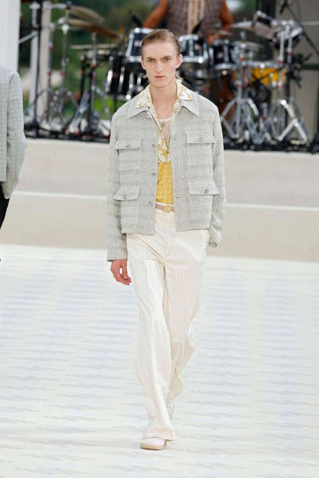 Amiri Spring 2025 Menswear Look 9; Photo: Nowfashion.com