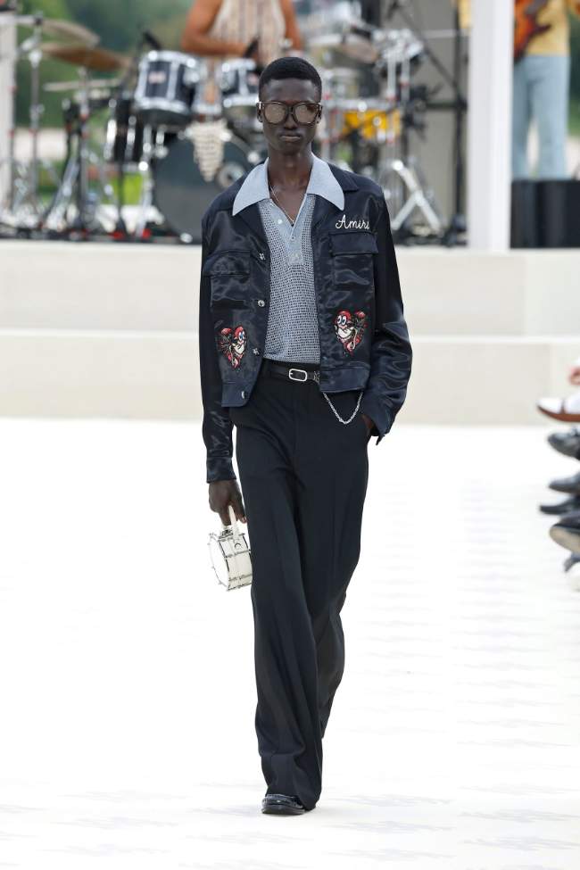 Amiri Spring 2025 Menswear Look 40; Photo: Nowfashion.com