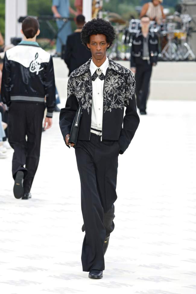 Amiri Spring 2025 Menswear Look 44; Photo: Nowfashion.com