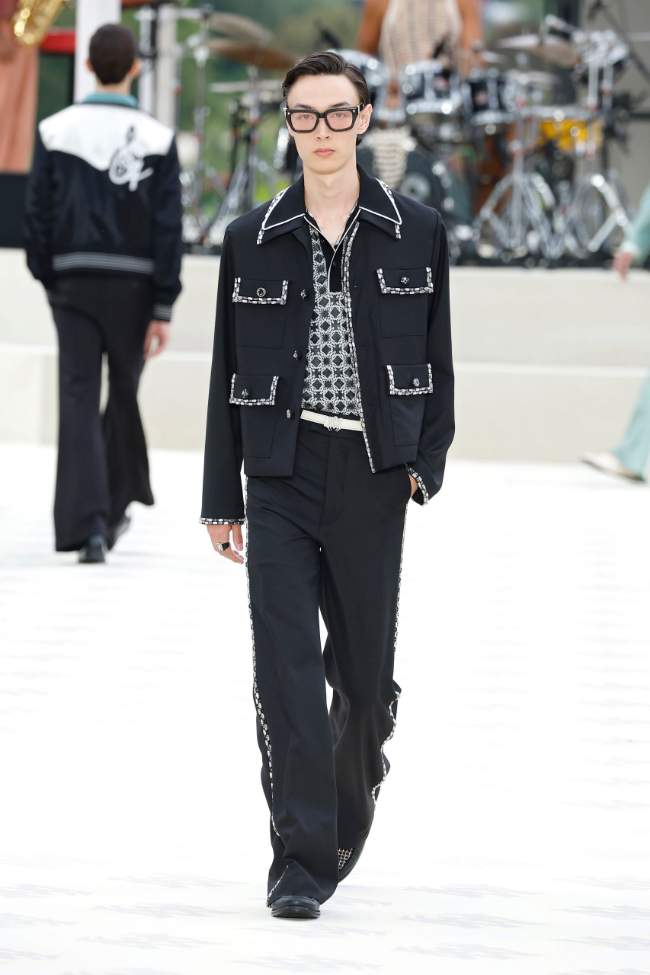 Amiri Spring 2025 Menswear Look 45; Photo: Nowfashion.com