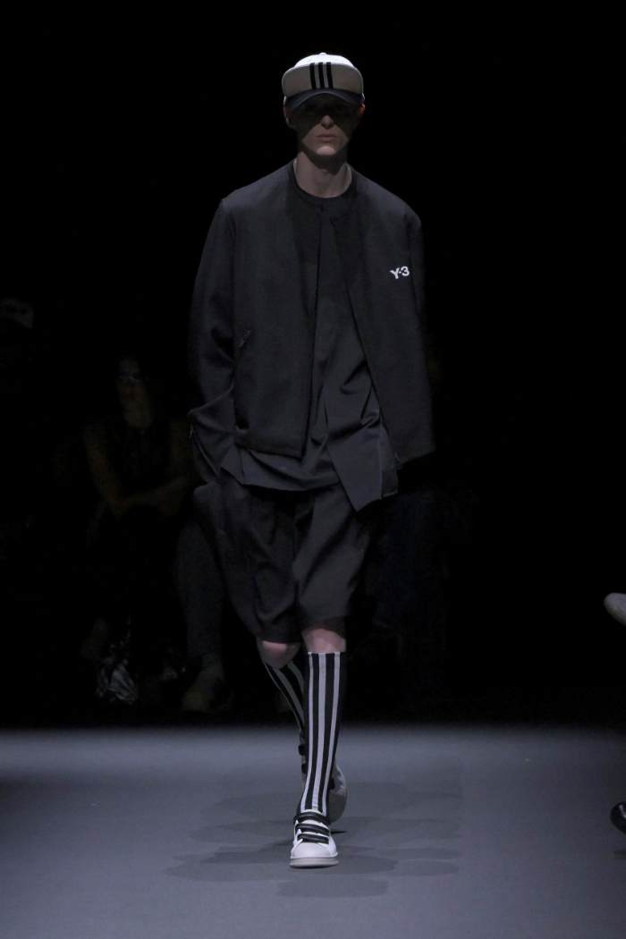 Y-3 Spring 2025 Menswear Look 13; Photo: NOWFASHION.com