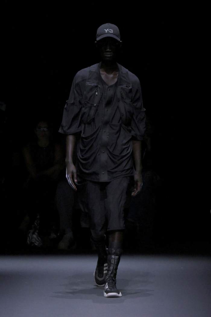 Y-3 Spring 2025 Menswear Look 17; Photo: NOWFASHION.com