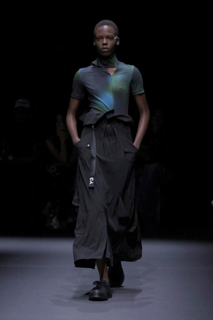 Y-3 Spring 2025 Menswear Look 32; Photo: NOWFASHION.com