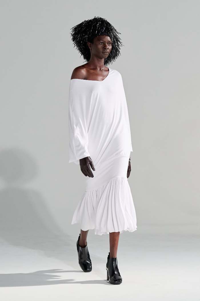 Nicklas Skovgaard Fall 2025 Look 3; Photo: James Cochrane for Copenhagen Fashion Week