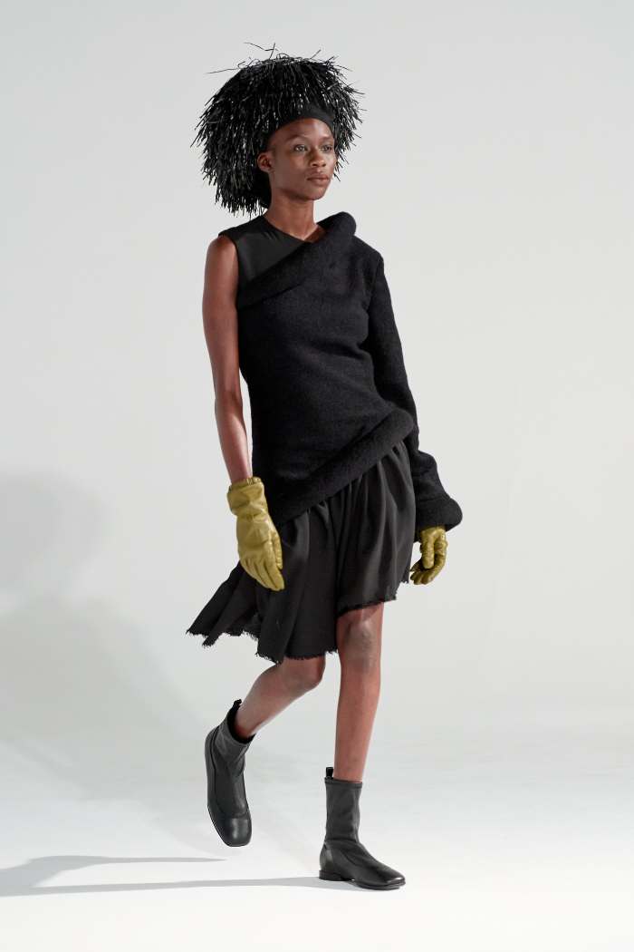 Nicklas Skovgaard Fall 2025 Look 11; Photo: James Cochrane for Copenhagen Fashion Week