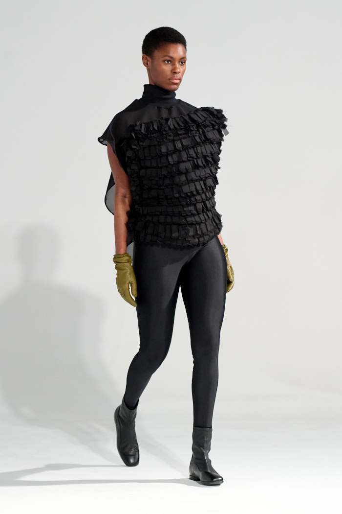 Nicklas Skovgaard Fall 2025 Look 19; Photo: James Cochrane for Copenhagen Fashion Week
