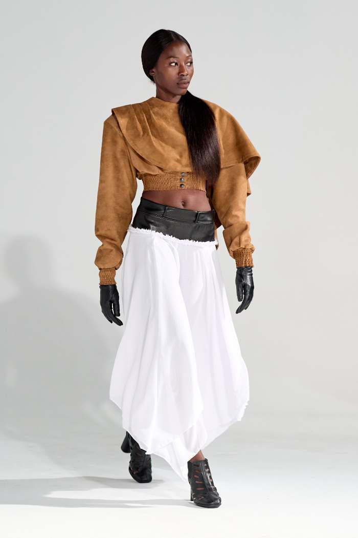 Nicklas Skovgaard Fall 2025 Look 25; Photo: James Cochrane for Copenhagen Fashion Week