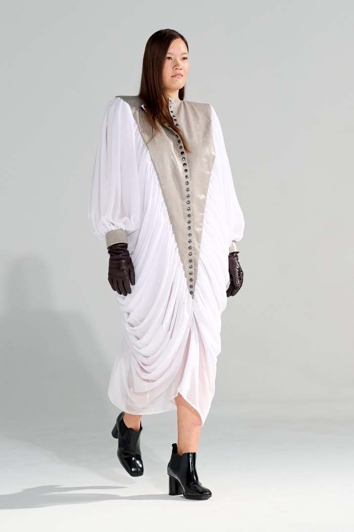 Nicklas Skovgaard Fall 2025 Look 27; Photo: James Cochrane for Copenhagen Fashion Week