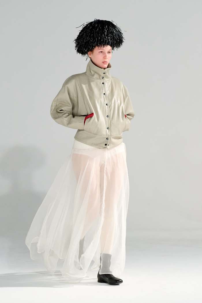 Nicklas Skovgaard Fall 2025 Look 30; Photo: James Cochrane for Copenhagen Fashion Week