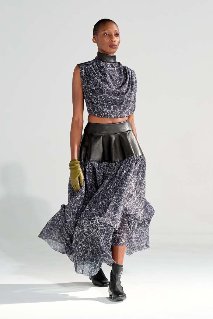 Nicklas Skovgaard Fall 2025 Look 31; Photo: James Cochrane for Copenhagen Fashion Week