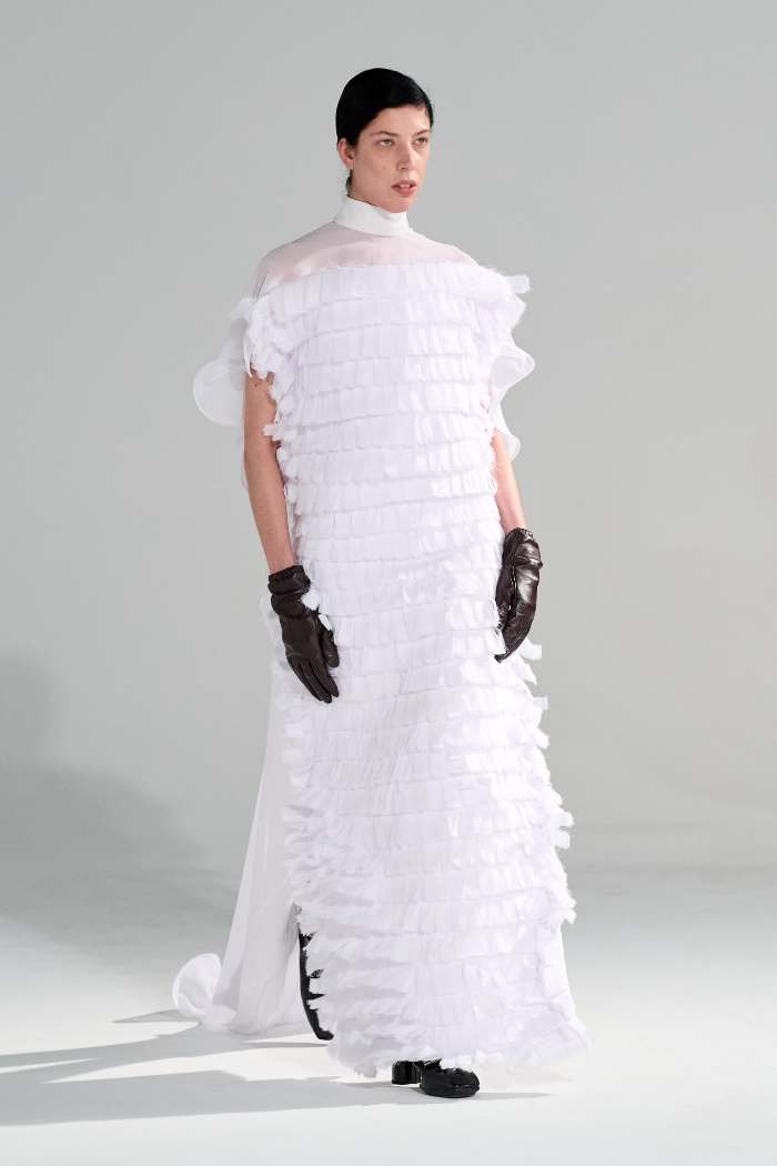 Nicklas Skovgaard Fall 2025 Look 33; Photo: James Cochrane for Copenhagen Fashion Week