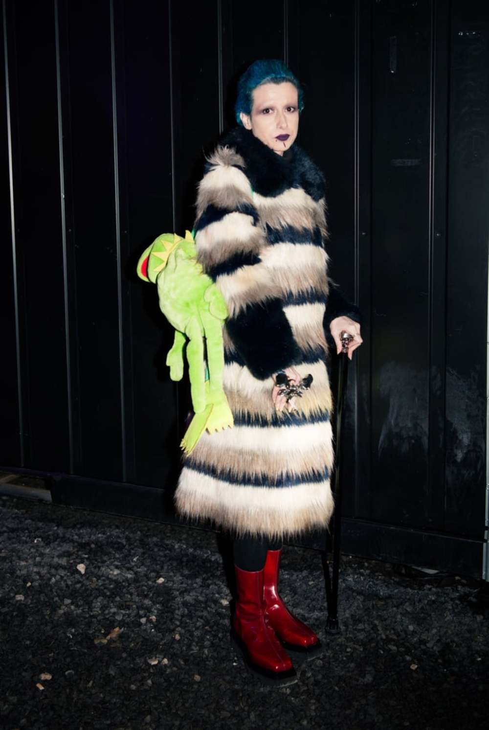 My outfit at Rolf Ekroth Fall 2025; Photo: Christabell Beaudry for NSS Magazine