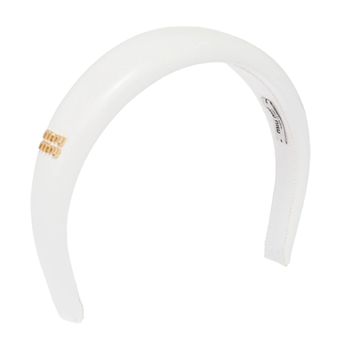 Miu Miu Patent Leather Headband