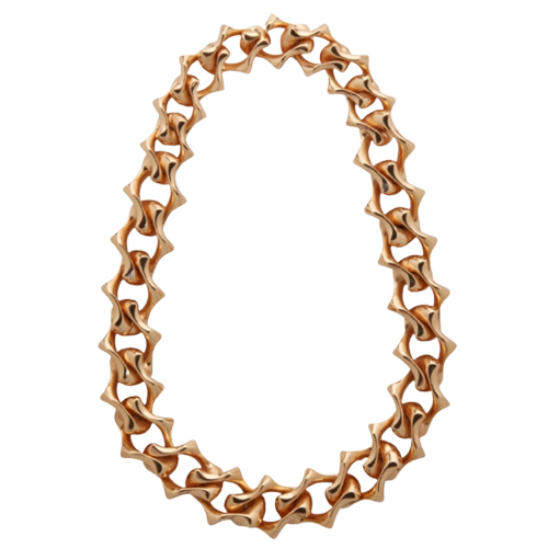 Emanuele Bicocchi Oversized Sharp Link Chain Necklace