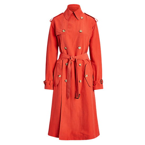 Polo Ralph Lauren Silk-Blend Trenchcoat