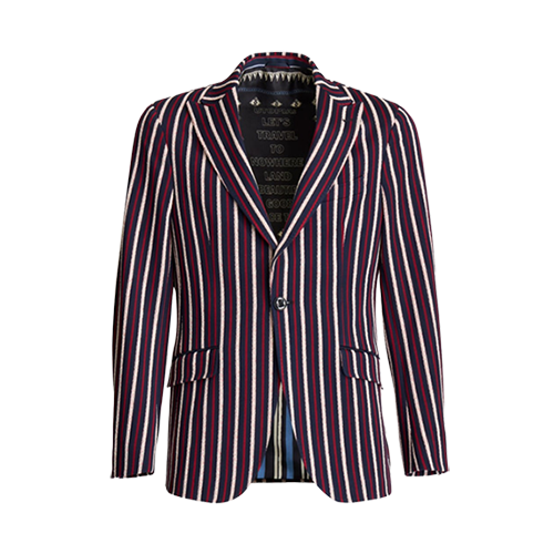 Etro Striped Jersey Jacket