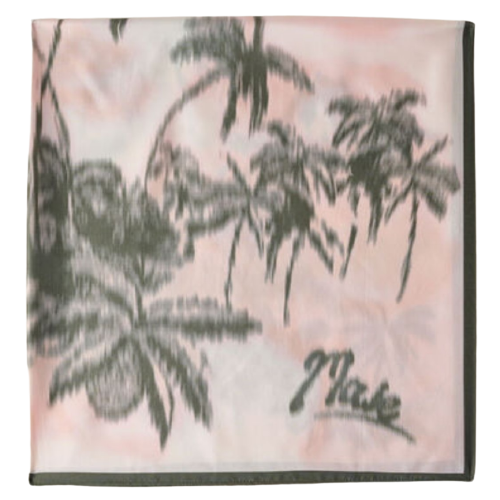 Maje Palm Tree Print Scarf