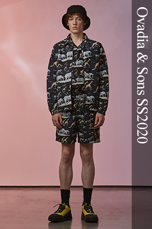 16th April: Save the Elephant Day - Ovadia & Sons SS2020 Menswear