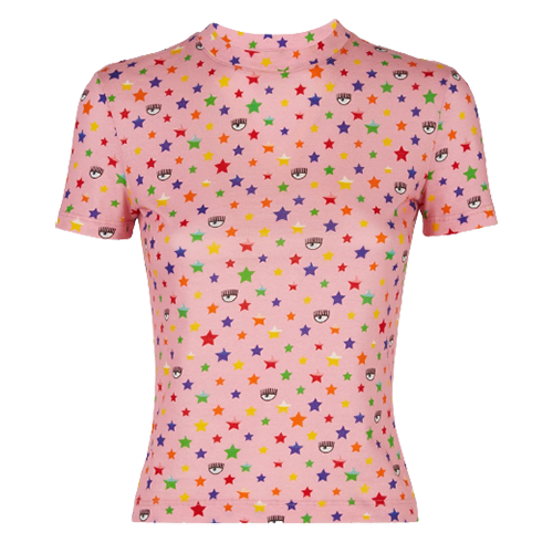 Chiara Ferragni Rainbow T-Shirt
