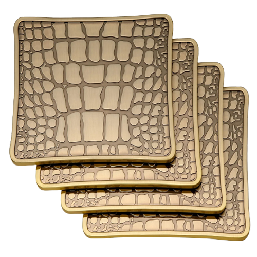L'Objet Crocodile Coasters (Set of 4)