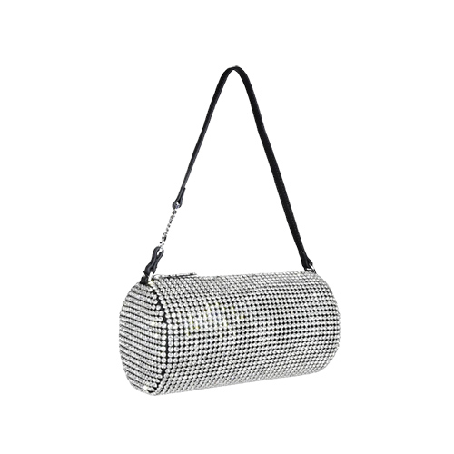 Juicy Couture Silver Crystal Eembellished Diamanté Shoulder Bag