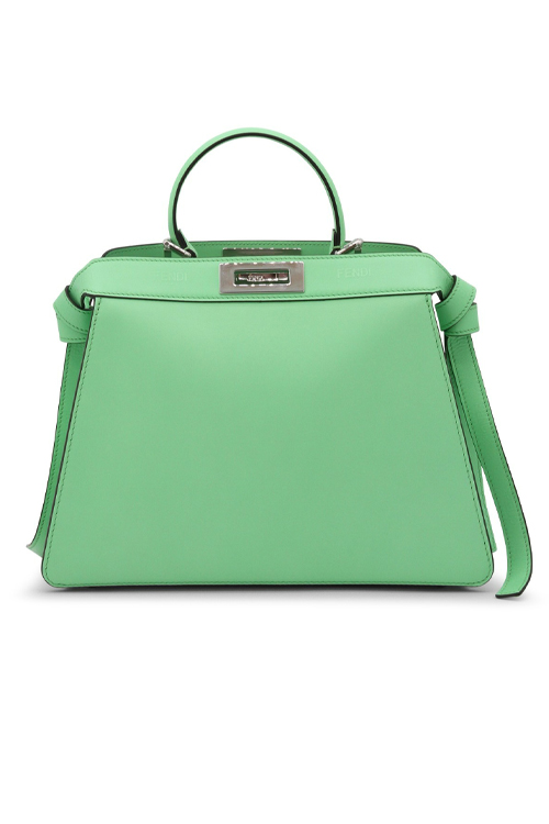 Fendi - Peekaboo Iseeu Medium Bag in Green Leather