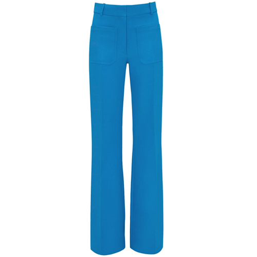 Victoria Beckham - Alina Tailored Trouser in Blue