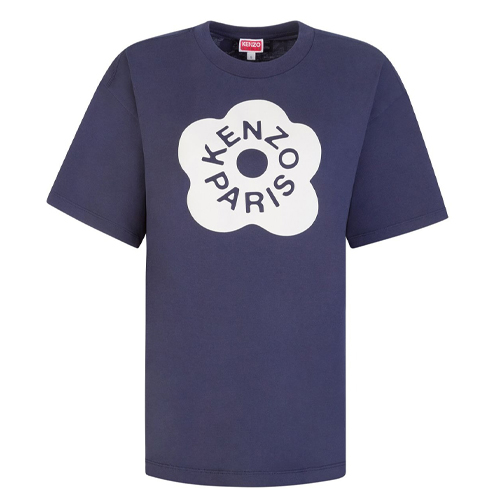 Kenzo - Oversized-Fit Boke Flower 2.0 T-Shirt in Dark Blue 