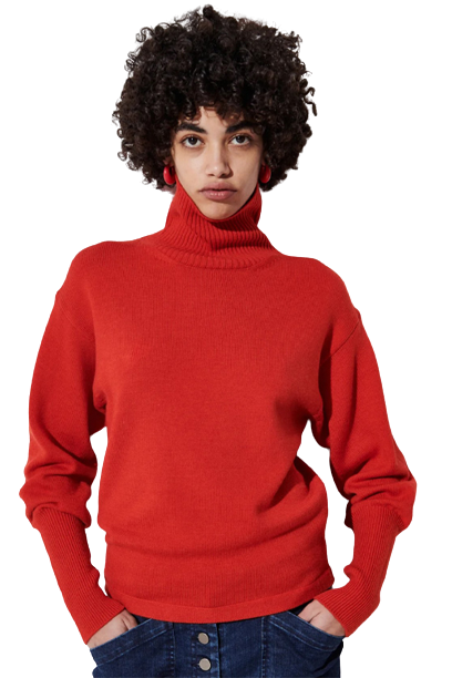 Rachel Comey - Boedo Sweater in Red Merino Wool