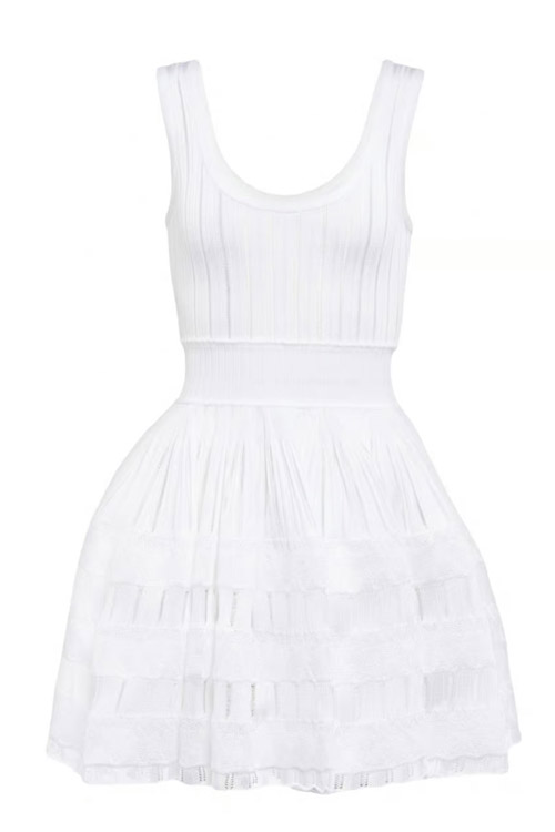 Preowned Alaïa Mini Dress Size UK8