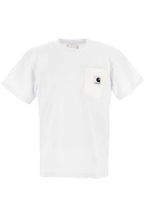 Sacai x Carhartt WIP Logo Patch Pocket T-Shirt
