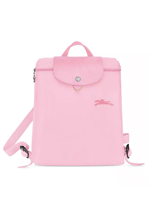 Longchamp Le Pliage Small Recycled Nylon Backpack in Pink
