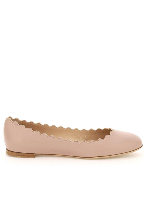 Chloé Lauren Pink Ballet Flats