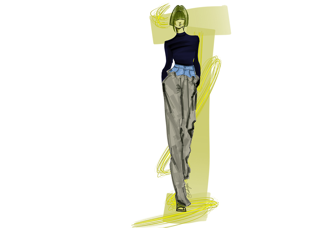 JNBY Japan Fashion Illustration by Kabidjou
