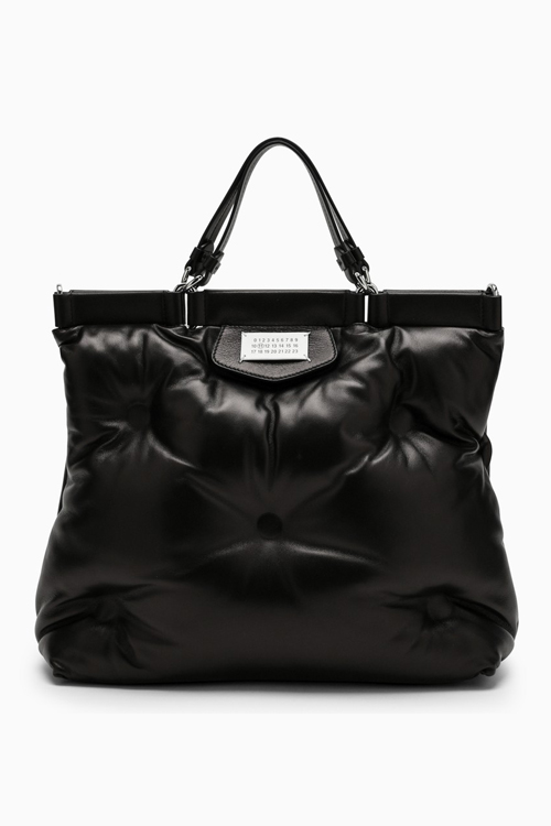 Maison Margiela Glam Slam Medium Black Shopping Bag