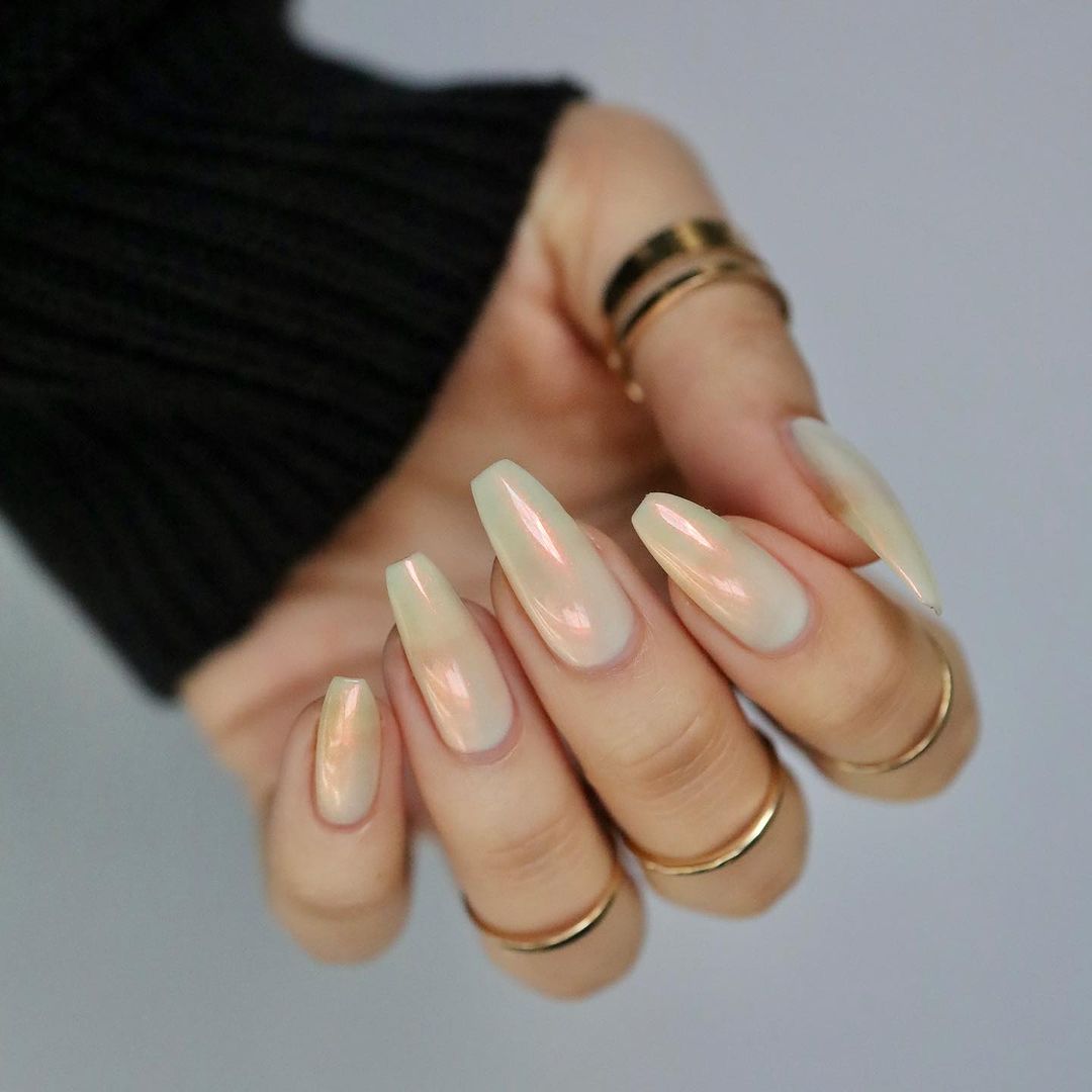 Nails by @polishedbookworm