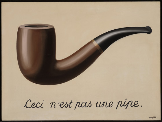 Rene Magritte - The Treachery of Images