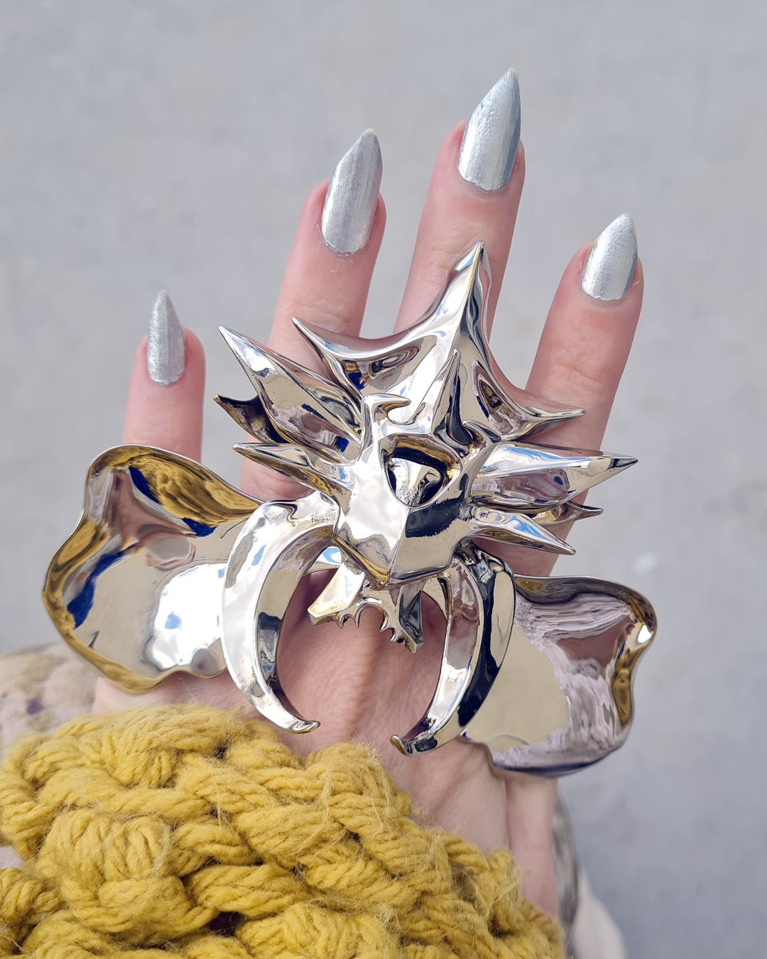 Nails by @thefashion.fold