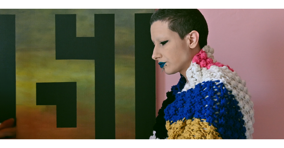 Mixing Old and New Alexander McQueen, Oversized Ottolinger, and a Homemade Cardigan