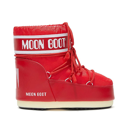 Moon Boot Red Low 2 Icon Boots