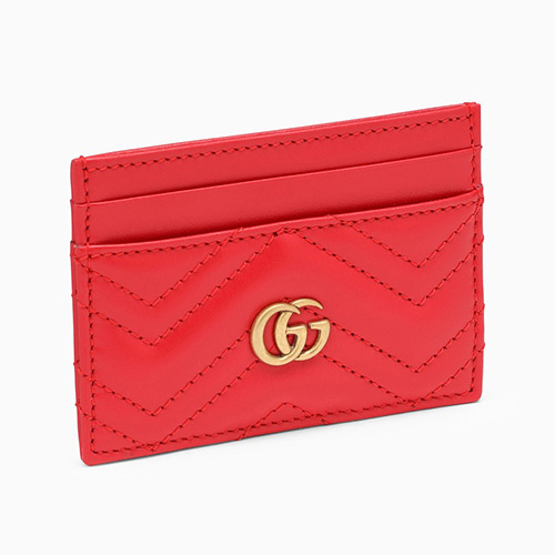 Gucci GG Marmont Red Card Holder