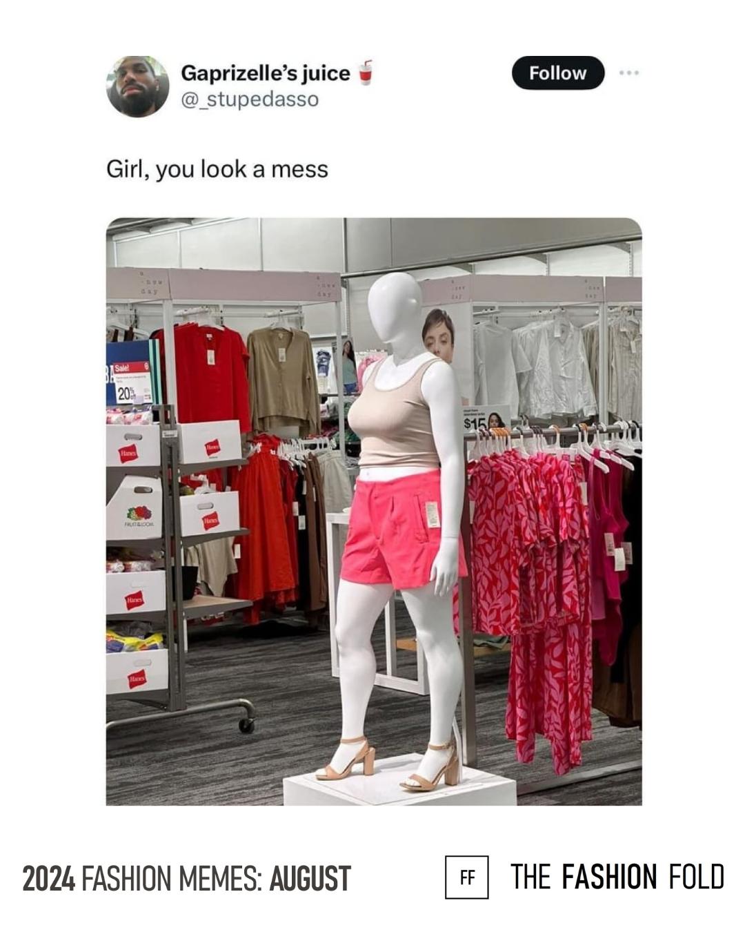 2024: A Year in Fashion Memes - August