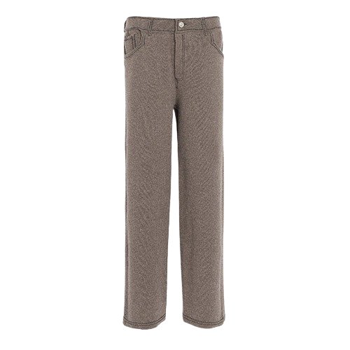 Barrie Denim Cashmere and Cotton Trousers