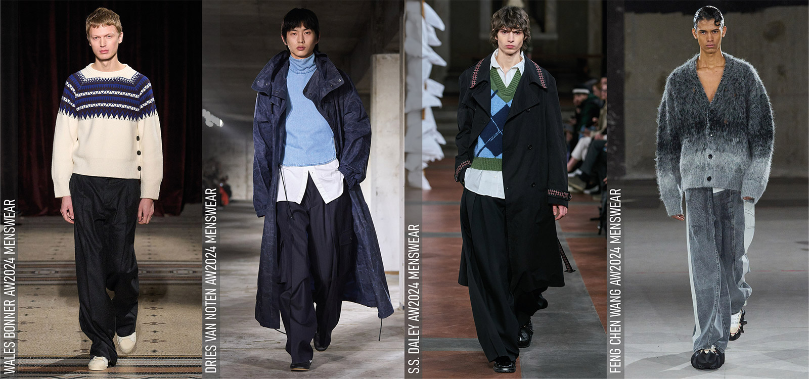 Grandpacore looks at Wales Bonner, Dries Van Noten, S.S. Daley, Feng Chen Wang