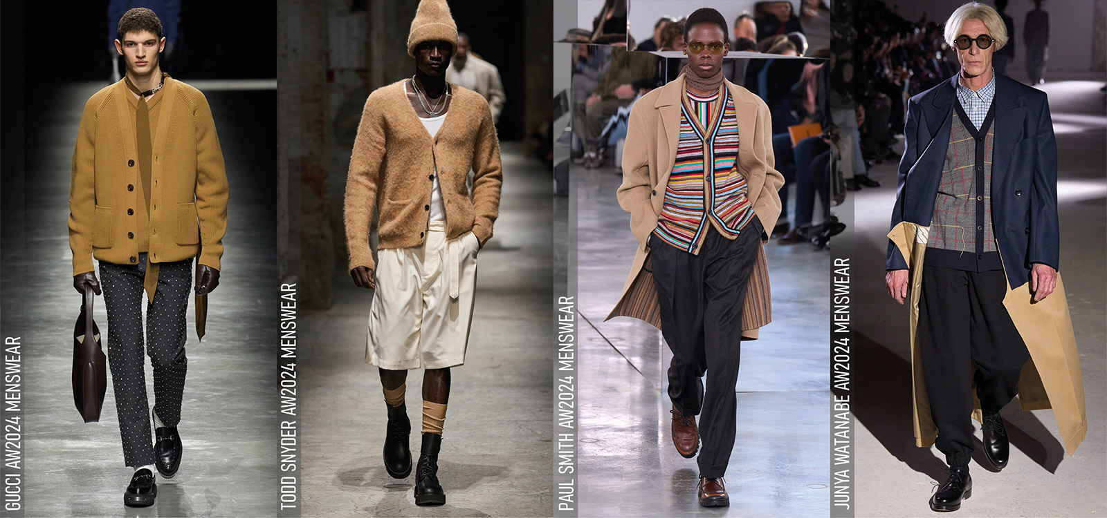 Grandpacore looks at Gucci, Todd Snyder, Paul Smith, Junya Watanabe